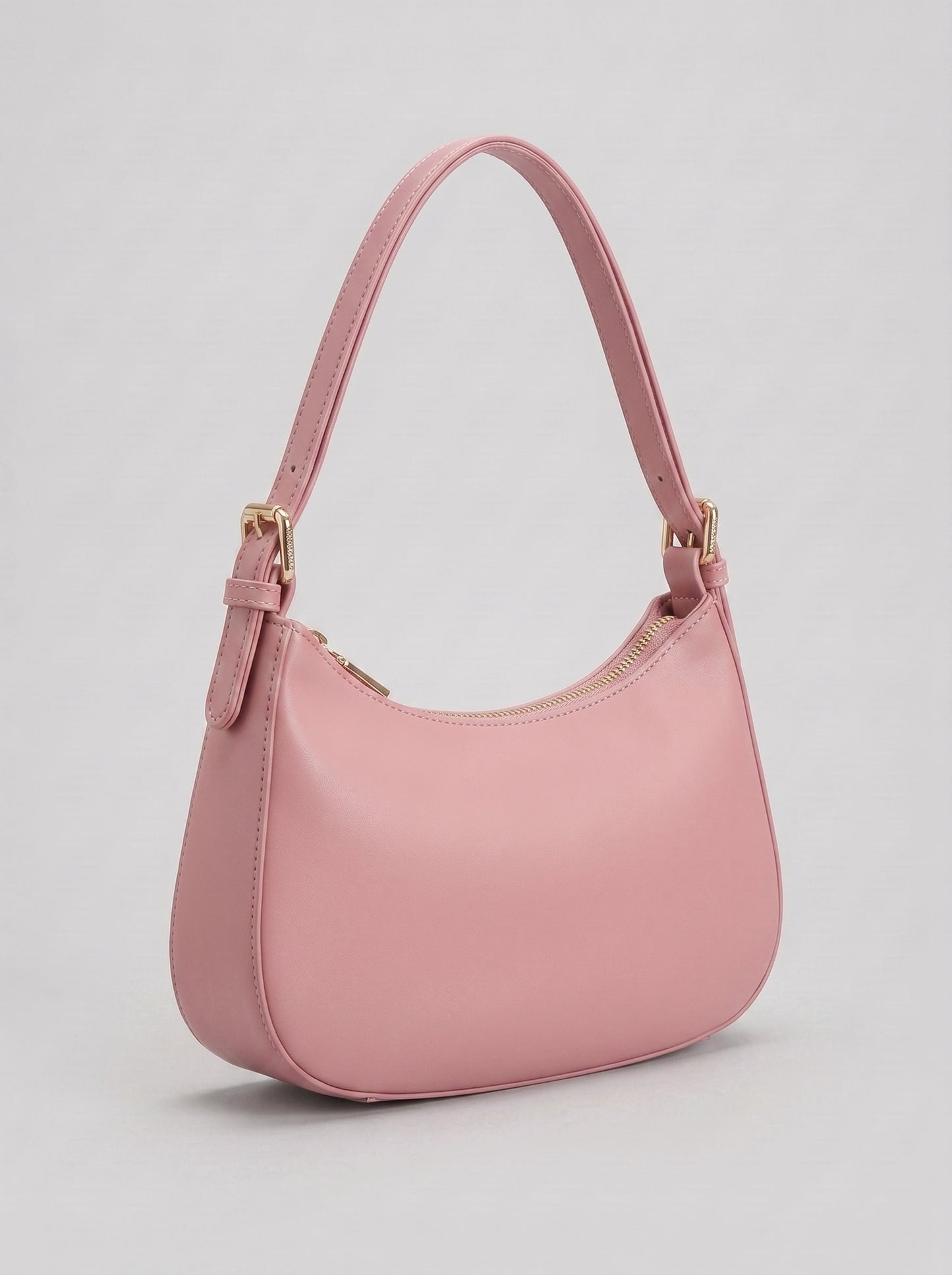 Burgundy Patent Leather Shoulder Bag