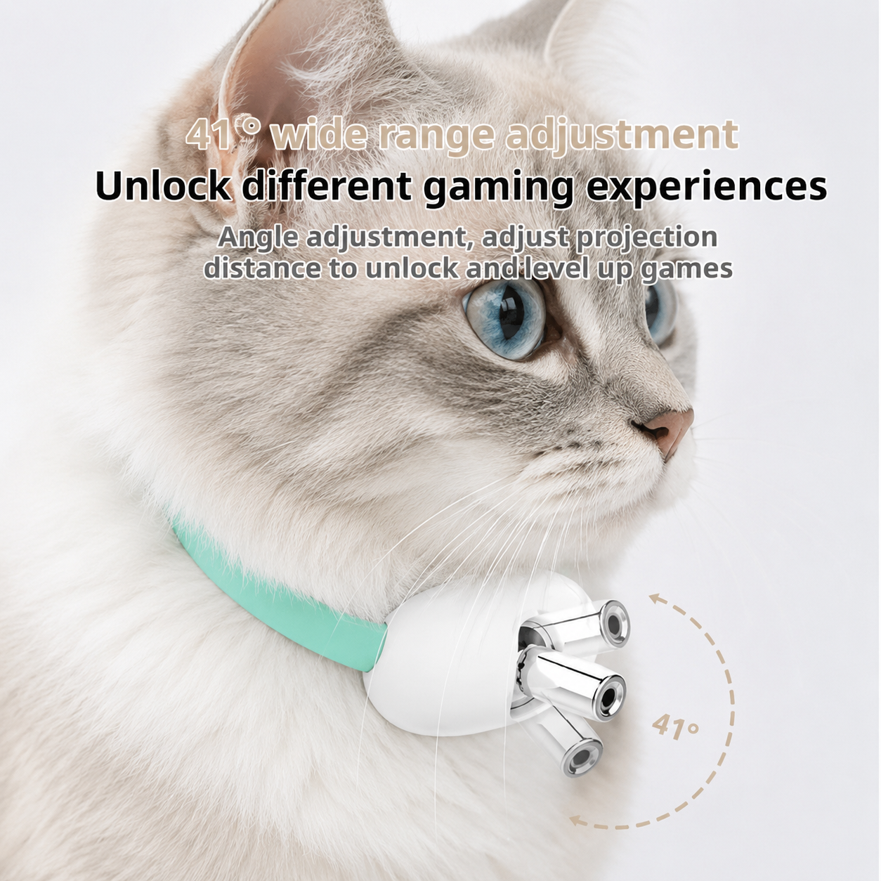 PurllyPaw™ - Cat laser collar